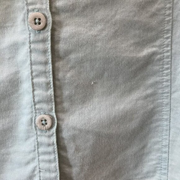 Columbia Sportswear Co. Women’s Cotton Ramie Mint Green Button Down Shirt Size S - Picture 2 of 12
